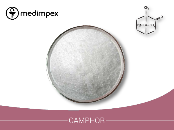 Camphor - Pharmaceutical industry