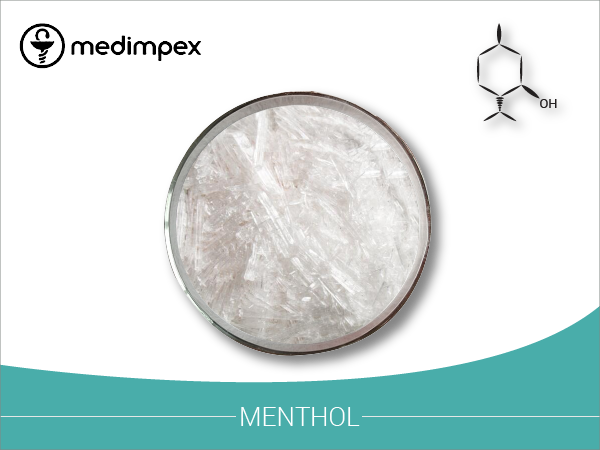 Menthol - Food industry, Pharmaceutical industry