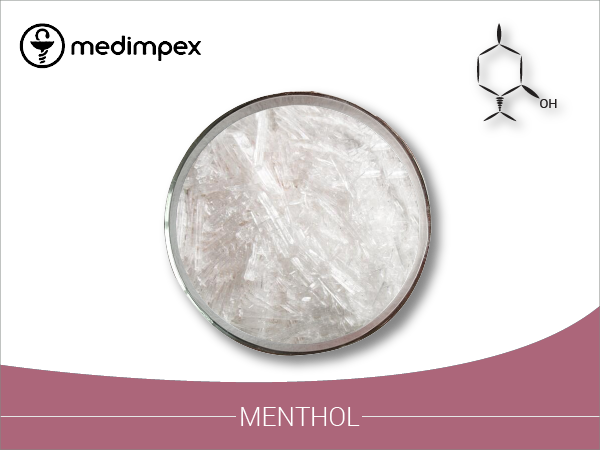 Menthol - Pharmaceutical industry