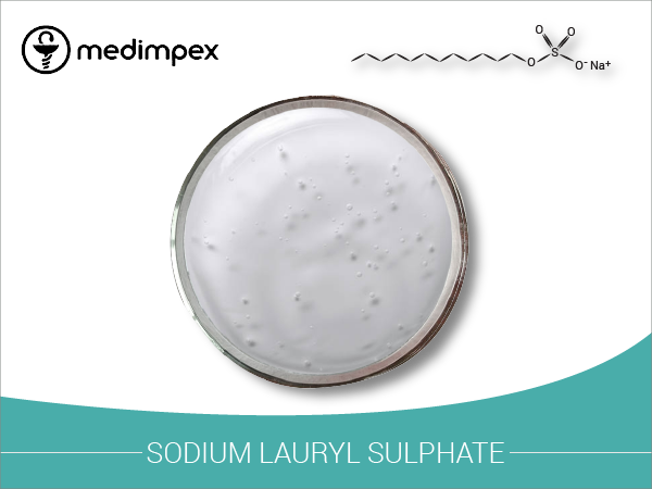 Sodium Lauryl Sulphate - Food industry, Pharmaceutical industry