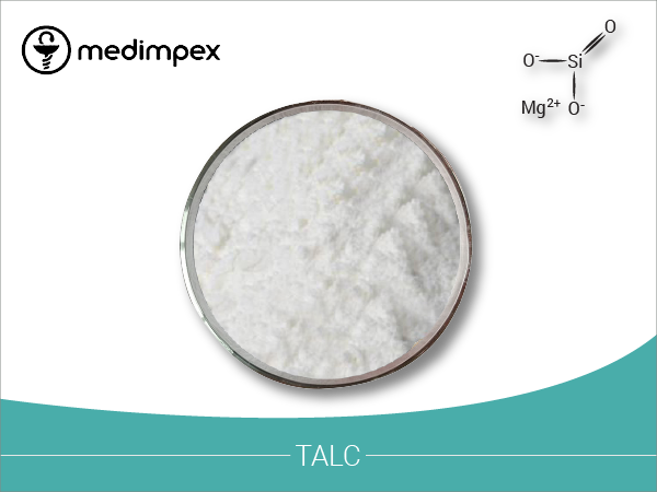 Talc - Food industry, Cosmetics industry, Pharmaceutical industry