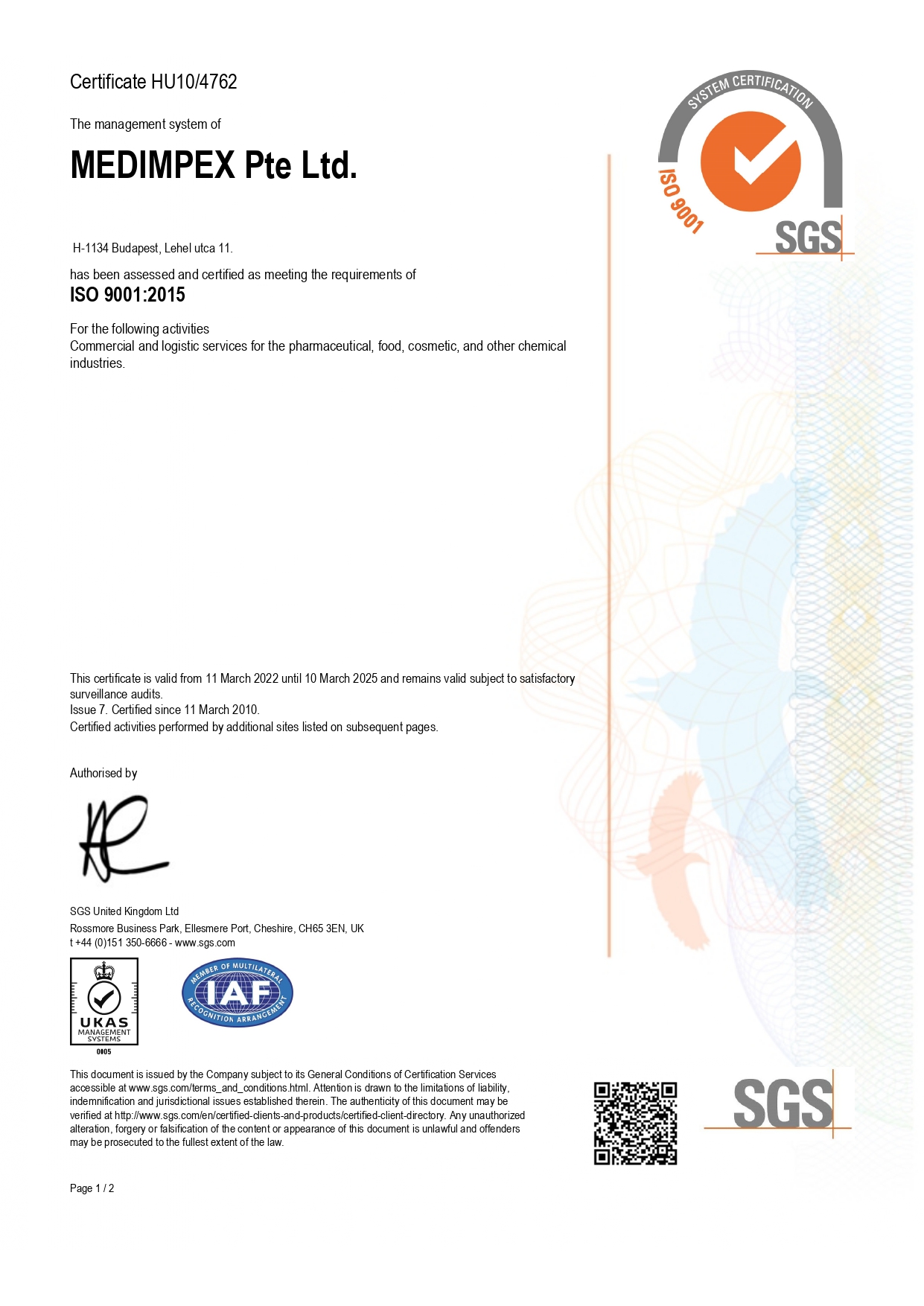 Medimpex Iso9001 Issue7 2022 En Page 0001